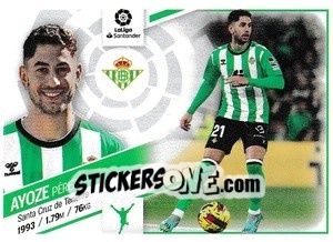 Sticker Ayoze Pérez (Real Betis) - Liga Spagnola 2022-2023 n. M8 - Panini