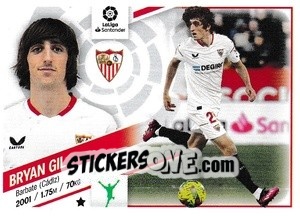 Sticker Bryan Gil (Sevilla FC) - Liga Spagnola 2022-2023 n. M32 - Panini