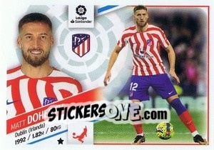 Sticker Matt Doherty (Atlético de Madrid) - Liga Spagnola 2022-2023 n. M3 - Panini