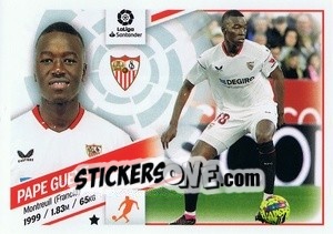 Sticker Pape Gueye (Sevilla FC) - Liga Spagnola 2022-2023 n. M31 - Panini