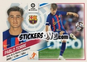 Sticker Pablo Torre (20Bis) - Liga Spagnola 2022-2023 n. 123 - Panini