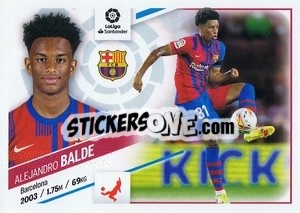 Sticker Balde (13Bis) - Liga Spagnola 2022-2023 n. 122 - Panini
