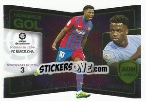 Cromo Ansu Fati - FC Barcelona (1) - Liga Spagnola 2022-2023 - Panini