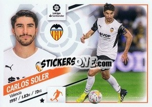 Sticker Carlos Soler (14) - Liga Spagnola 2022-2023 - Panini