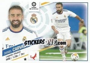 Cromo Carvajal (5) - Liga Spagnola 2022-2023 - Panini