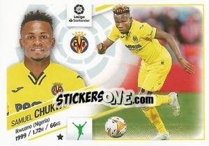 Sticker Chukwueze (18) - Liga Spagnola 2022-2023 n. 601 - Panini