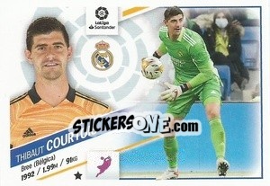 Sticker Courtois (3) - Liga Spagnola 2022-2023 n. 343 - Panini