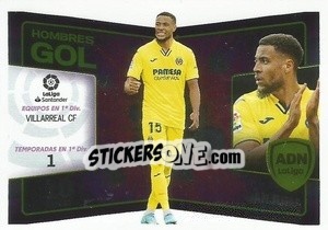 Sticker Danjuma - Villarreal CF (7) - Liga Spagnola 2022-2023 n. 627 - Panini