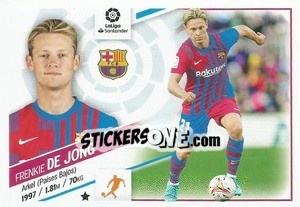 Sticker De Jong (12) - Liga Spagnola 2022-2023 n. 112 - Panini