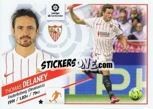 Sticker Delaney (14A) - Liga Spagnola 2022-2023 n. 504 - Panini