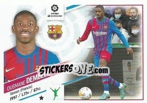 Sticker Dembélé (18) - Liga Spagnola 2022-2023 n. 118 - Panini