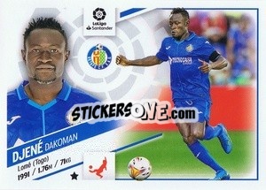 Sticker Djené (7) - Liga Spagnola 2022-2023 n. 287 - Panini