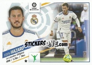 Sticker Eden Hazard (17) - Liga Spagnola 2022-2023 - Panini