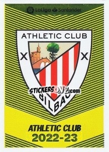 Figurina Escudo Athletic Club (1) - Liga Spagnola 2022-2023 - Panini