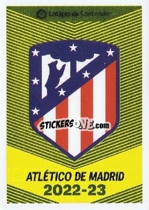 Sticker Escudo Atlético de Madrid (1) - Liga Spagnola 2022-2023 n. 71 - Panini