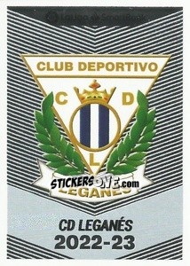 Cromo Escudo CD Leganés (11) - Liga Spagnola 2022-2023 - Panini