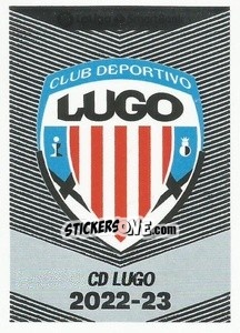 Figurina Escudo CD Lugo (13) - Liga Spagnola 2022-2023 - Panini