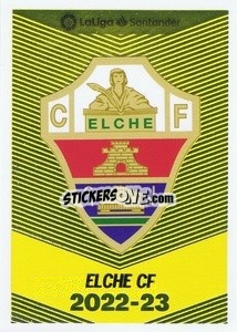 Sticker Escudo Elche CF (1) - Liga Spagnola 2022-2023 - Panini