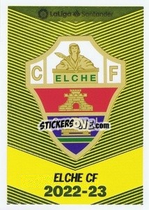 Cromo Escudo Elche CF (1) - Liga Spagnola 2022-2023 - Panini