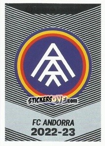 Cromo Escudo FC Andorra (3) - Liga Spagnola 2022-2023 - Panini