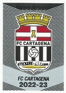 Cromo Escudo FC Cartagena (5) - Liga Spagnola 2022-2023 - Panini