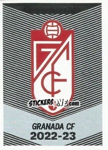 Cromo Escudo Granada CF (7) - Liga Spagnola 2022-2023 - Panini