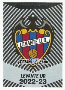 Cromo Escudo Levante UD (12) - Liga Spagnola 2022-2023 - Panini