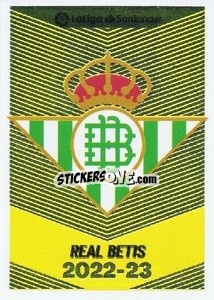 Cromo Escudo Real Betis (1) - Liga Spagnola 2022-2023 - Panini