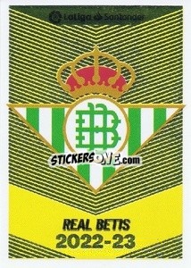 Sticker Escudo Real Betis (1) - Liga Spagnola 2022-2023 n. 131 - Panini