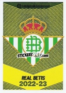 Figurina Escudo Real Betis (1) - Liga Spagnola 2022-2023 - Panini