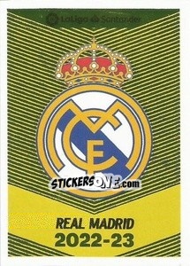Sticker Escudo Real Madrid (1) - Liga Spagnola 2022-2023 - Panini