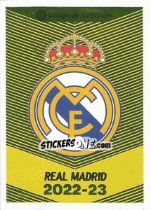 Figurina Escudo Real Madrid (1) - Liga Spagnola 2022-2023 - Panini