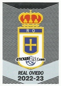 Sticker Escudo Real Oviedo (16) - Liga Spagnola 2022-2023 - Panini