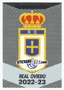 Sticker Escudo Real Oviedo (16) - Liga Spagnola 2022-2023 n. 666 - Panini