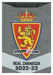 Cromo Escudo Real Zaragoza (22) - Liga Spagnola 2022-2023 - Panini