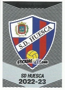 Figurina Escudo SD Huesca (8) - Liga Spagnola 2022-2023 - Panini
