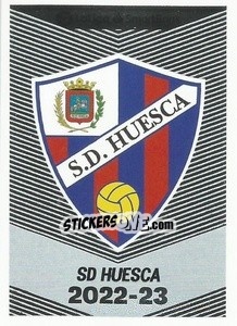 Sticker Escudo SD Huesca (8) - Liga Spagnola 2022-2023 n. 658 - Panini