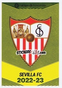 Cromo Escudo Sevilla FC (1) - Liga Spagnola 2022-2023 - Panini