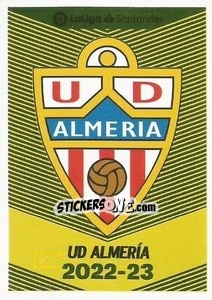 Cromo Escudo UD Almería (1) - Liga Spagnola 2022-2023 - Panini