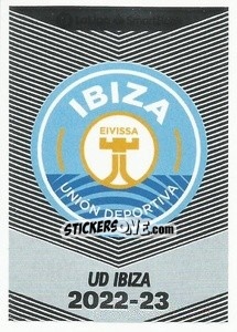 Sticker Escudo UD Ibiza (9) - Liga Spagnola 2022-2023 - Panini