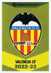 Sticker Escudo Valencia CF (1) - Liga Spagnola 2022-2023 n. 521 - Panini