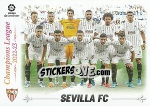 Sticker Formación Sevilla FC - Champions League (4) - Liga Spagnola 2022-2023 - Panini