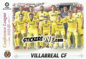 Sticker Formación Villarreal CF - Conference League (7) - Liga Spagnola 2022-2023 n. 617 - Panini