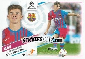 Sticker Gavi (14) - Liga Spagnola 2022-2023 n. 114 - Panini