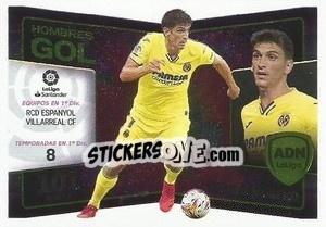 Sticker Gerard Moreno - Villarreal CF (11) - Liga Spagnola 2022-2023 n. 631 - Panini