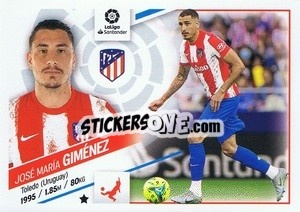 Figurina Giménez (7) - Liga Spagnola 2022-2023 - Panini