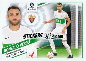 Sticker Gonzalo Verdú (8) - Liga Spagnola 2022-2023 n. 228 - Panini