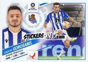 Figurina Gorosabel (5) - Liga Spagnola 2022-2023 - Panini