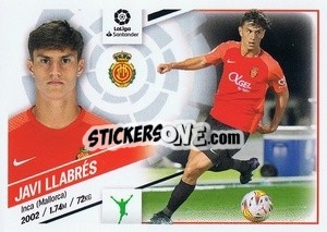 Sticker Javi Llabrés (17B) - Liga Spagnola 2022-2023 - Panini