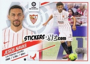 Cromo Jesús Navas (6) - Liga Spagnola 2022-2023 - Panini